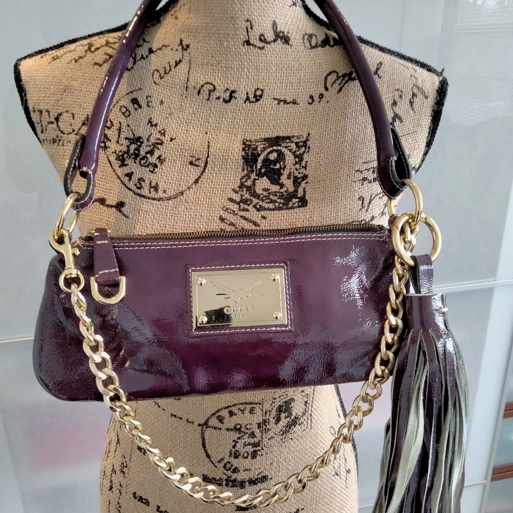 GUIA'S Patent Leather Clutch